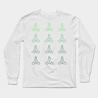 Pray-green Long Sleeve T-Shirt